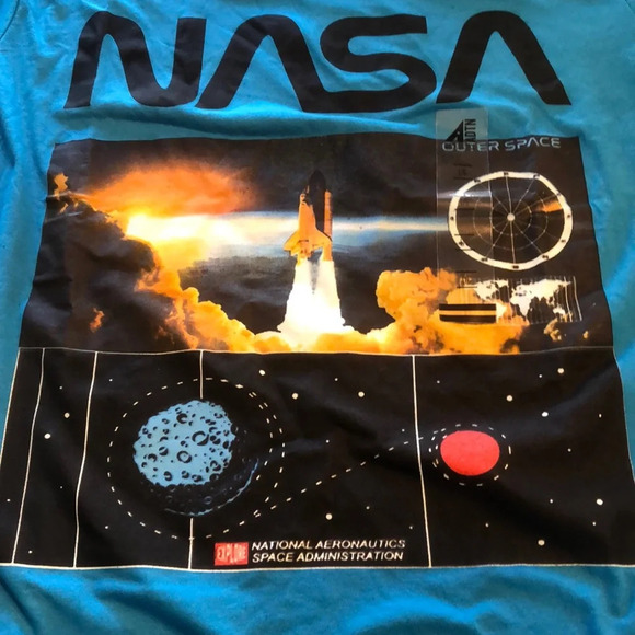 NASA OUTER SPACE Tee Shirt - Picture 1 of 5